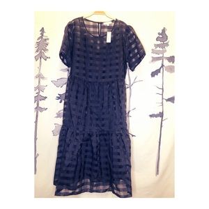 Anthropologie Eri + Ali Austen Tiered Midi Dress